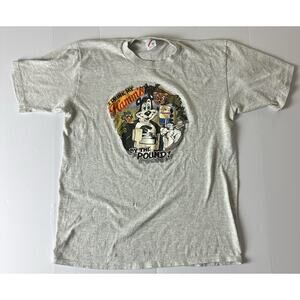 Vintage “ I Drink My Hamms By The Pound” Tshirt Size XL *Small Holes*